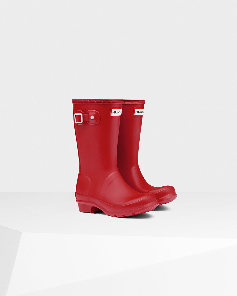 Bottes de Pluie Hunter Original Grands Enfant Rouge GLMAQXY-63